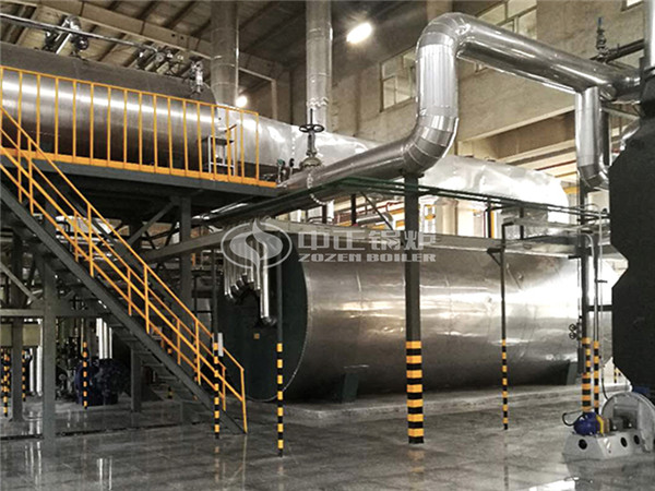 1800萬大卡山東導熱油鍋爐項目