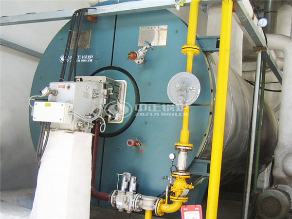 400萬大卡浙江燃氣臥式導熱油鍋爐項目