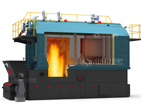 SZL系列雙鍋筒縱置式生物質熱水鍋